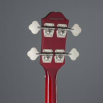 Amazon.com: Epiphone SG Bass E1 Electric Bass Guitar, Cherry Red