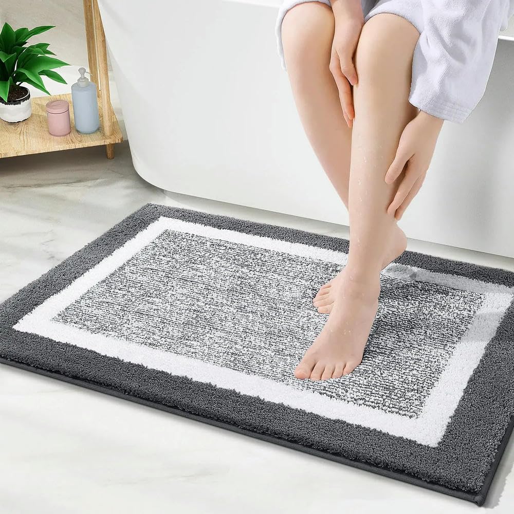 Tapis de bain antidérapant pour créer une ambiance spa et garder le sol de votre douche sec