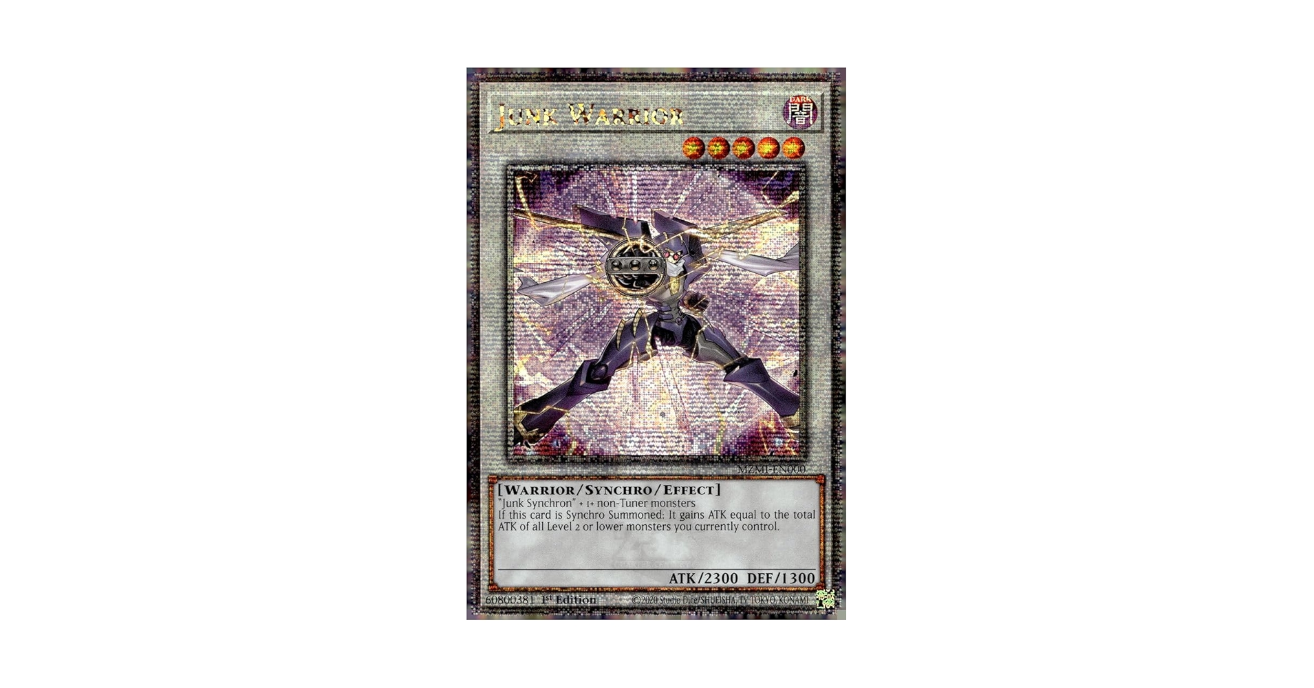 Amazon.com: Junk Warrior (Quarter Century Secret Rare