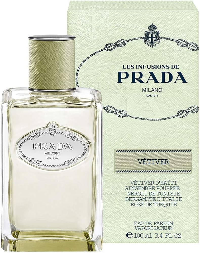 Prada Milano Les InfUSions De Vetiver Eau De Parfum 100Ml : Amazon