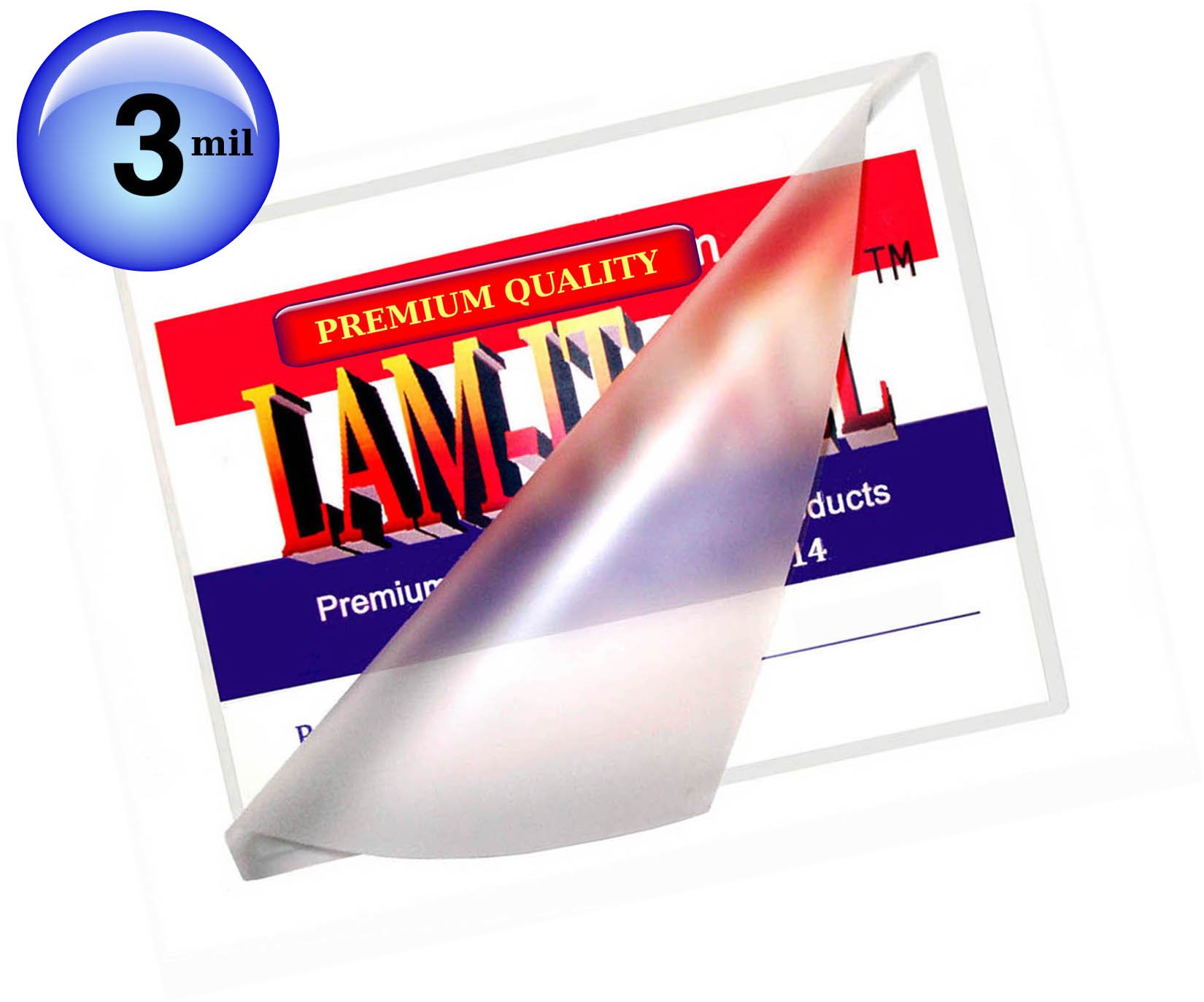 Buy 18 x 24 Laminating Pouches 3 Mil Laminator Sleeves (Pk of 50) by