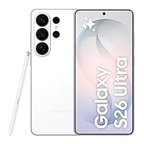 Samsung Galaxy S26 Ultra Smartphone AI, 512GB, 3 anni di Garanzia, Privacy Display Integrato, Processore Potente, Assistente Foto, Camera 200 MP, 5000 mAh, White (Versione italiana)