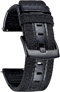 سوار رياضي نايلون ناعم ومتين بديل سريع الفك من في فولت، متوافق مع ساعة جالاكسي 3 45 ملم / جير S3 فرونتيرو كلاسيك 22 ملم