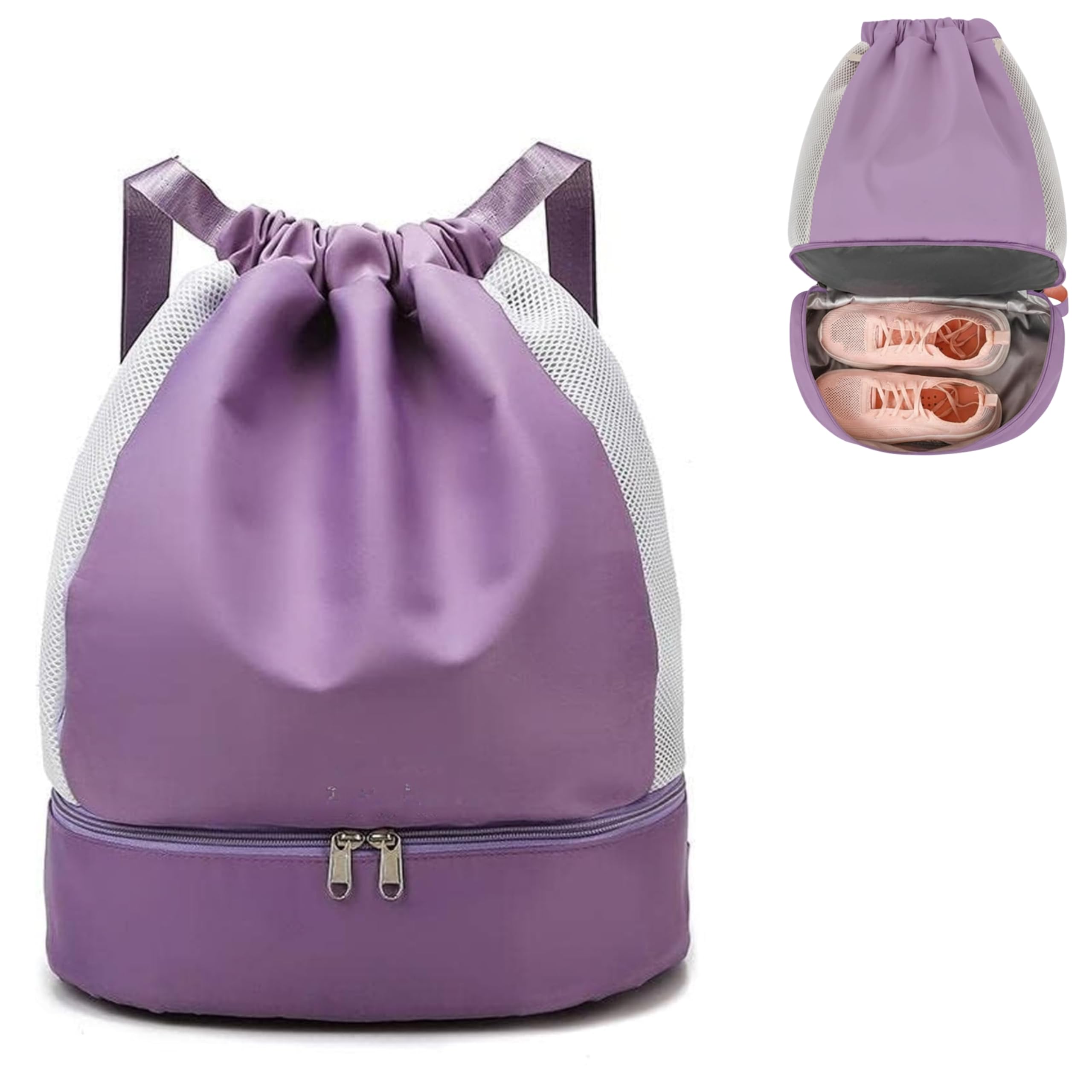 drawstring backpack casual sports bag for men & women swimming pool hiking beach gym backpacks bag