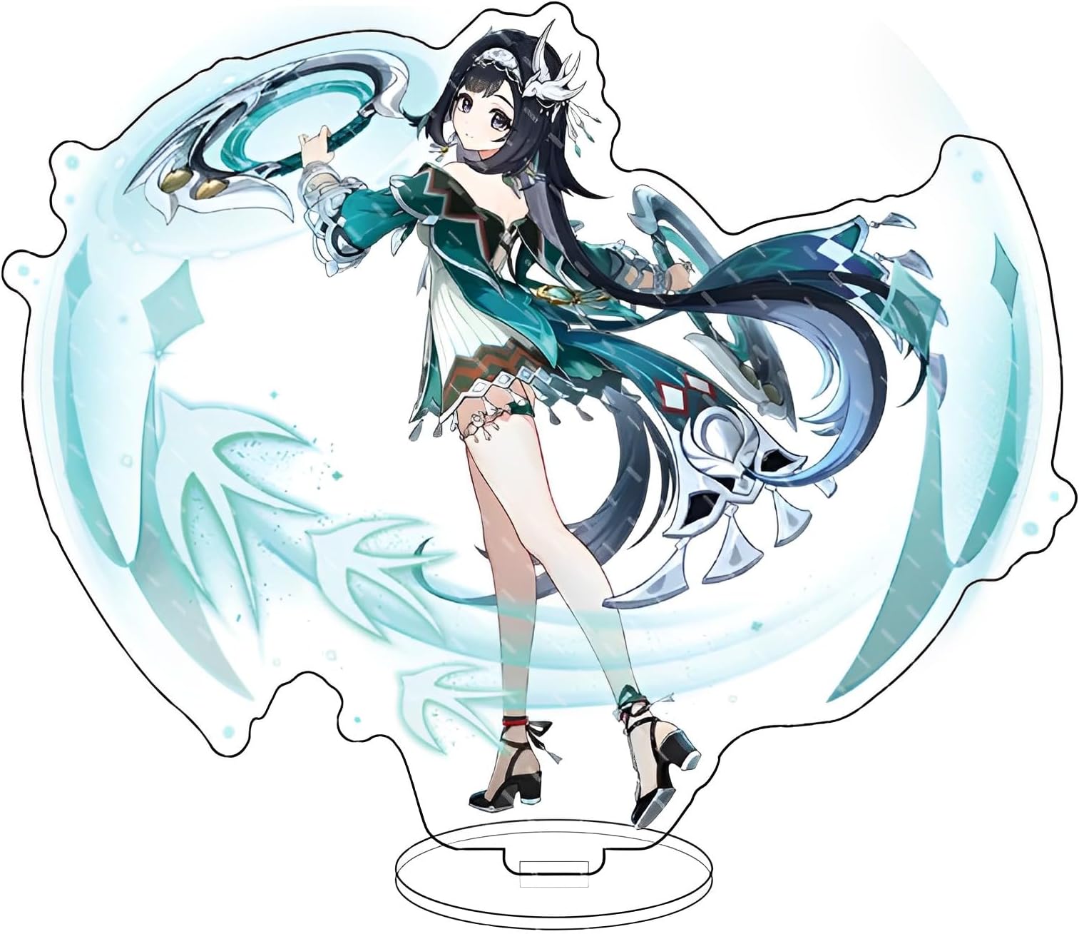 Rainteam Genshin Impact Natlan Acrylic Stand Figure Standee Acrylic Display Character Decorations for Anime Fans (Lanyan)