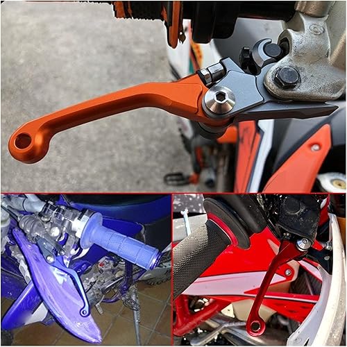 Miniatura 6 de DYYDCK Palancas de embrague de freno pivotante CNC para Yamaha XT250X XTZ125 2003-2009 2010 2011 2012 2017 CNC palancas de embrague de freno