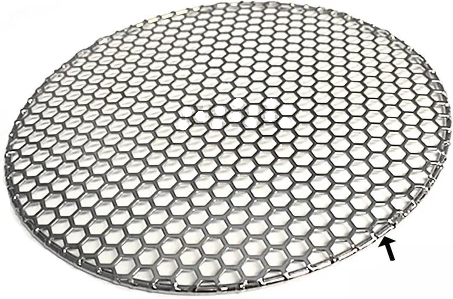 Siatka ze stali nierdzewnej, siatka, sitka siatkowe 1 szt. 10-40 CM średnicy Stal nierdzewna 304 Food Grade okrągły ruszt węglowy do grilla z otworami komórkowymi Siatka siatkowa Sitko do żywności(26