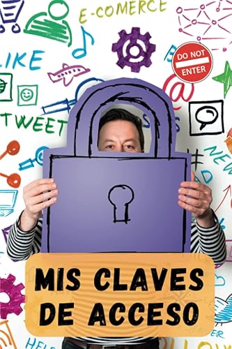 Mis claves de acceso Contraseñas a buen recaudo y siempre a mano. Organizado alfabéticamente, guarda paginas web, nombres de usuario, contraseñas..