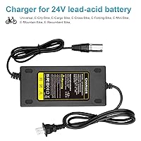 Vista 6 de Cargador de batería con conector XLR macho de 3 pines de 24V 5A para Lakematic, Pride Mobility, silla eléctrica Jazzy, Drive Medical, Golden