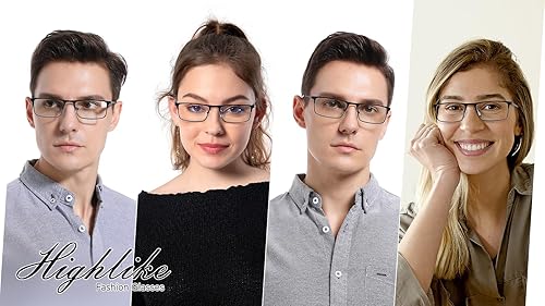 Miniatura 7 de Muchos tipos de lentes de lectura para hombres y mujeres, lector de bisagra de resorte, bloqueo de luz azul o lente transparente para S___