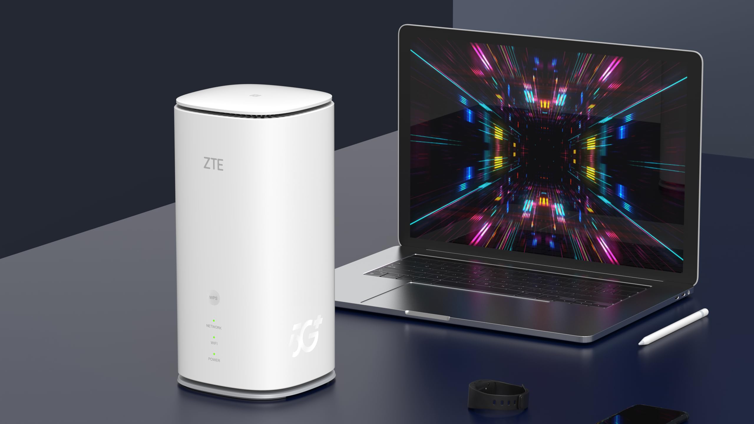 ZTE MC888PRO AX5400 5G CPE Wireless Wi-Fi 6, Top Speed 5G+4G LTE