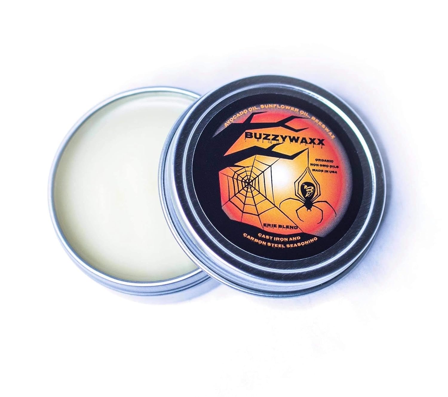 BuzzyWaxx Erie Blend - Cast Iron and Carbon Steel Seasoning