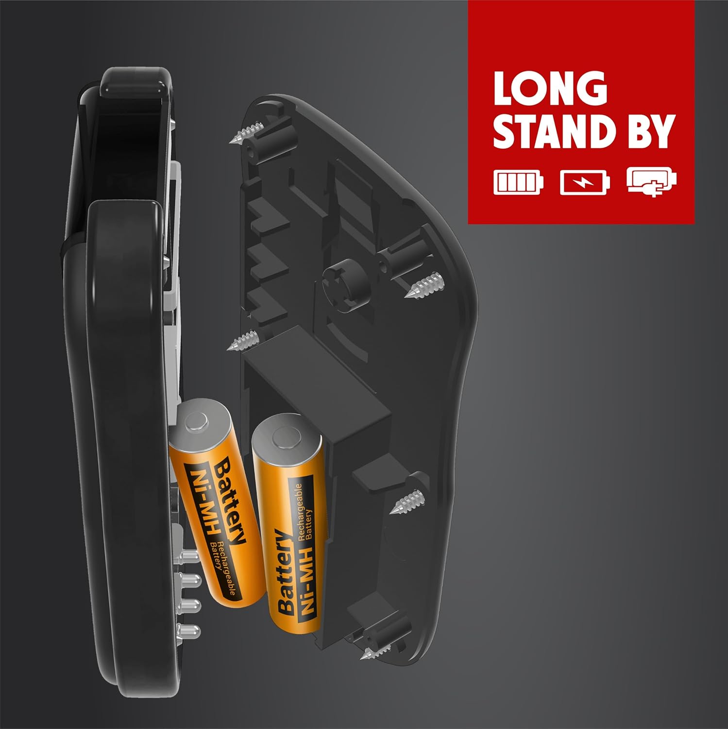 PagerTec TrackStaff V3 Wireless Paging Calling System (Server Paging) for Restaurants, Hospitals, Office & Hotels, Long Range Pagers Up to 1/2 Miles (Set of 6 Pagers)