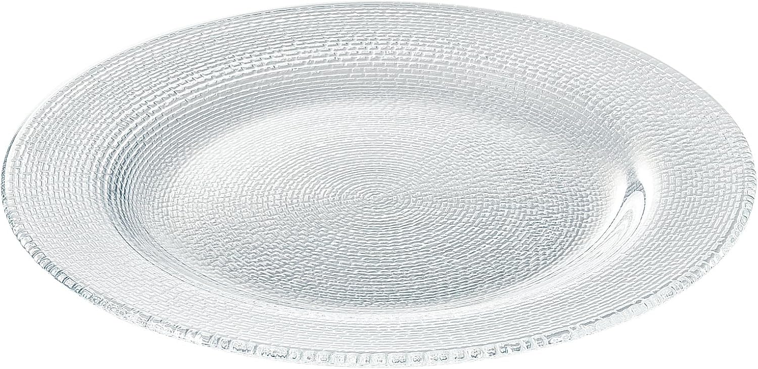 Koyo Pottery G8500005 Siero 8.1 inches (20.5 cm) Rim Plate Glassware
