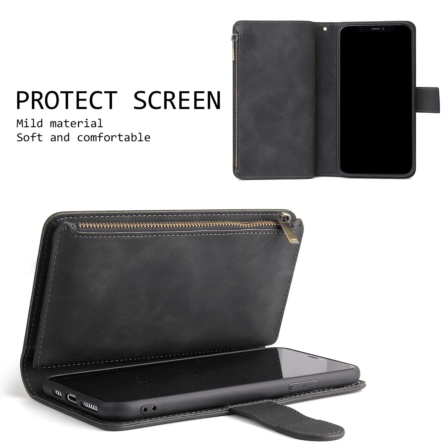 UEEBAI Custodia per iPhone 12 Pro Max 6,7 pollici, Custodia ultra