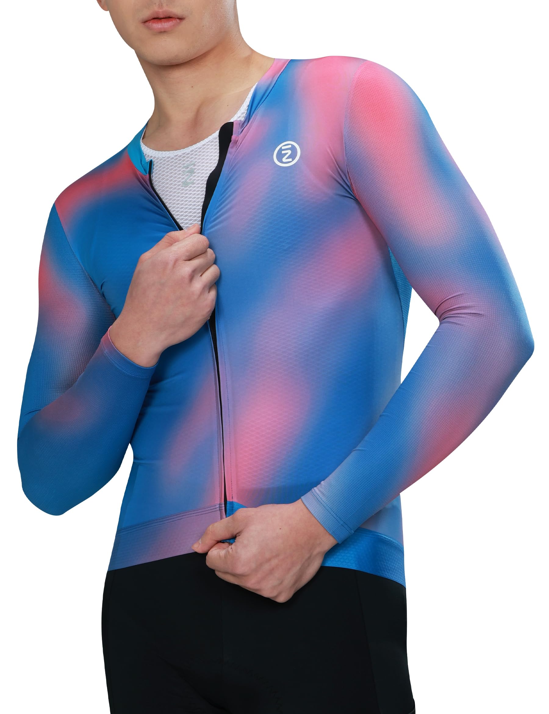 INBIKE uomo maglia da ciclismo a maniche lunghe abbigliamento da