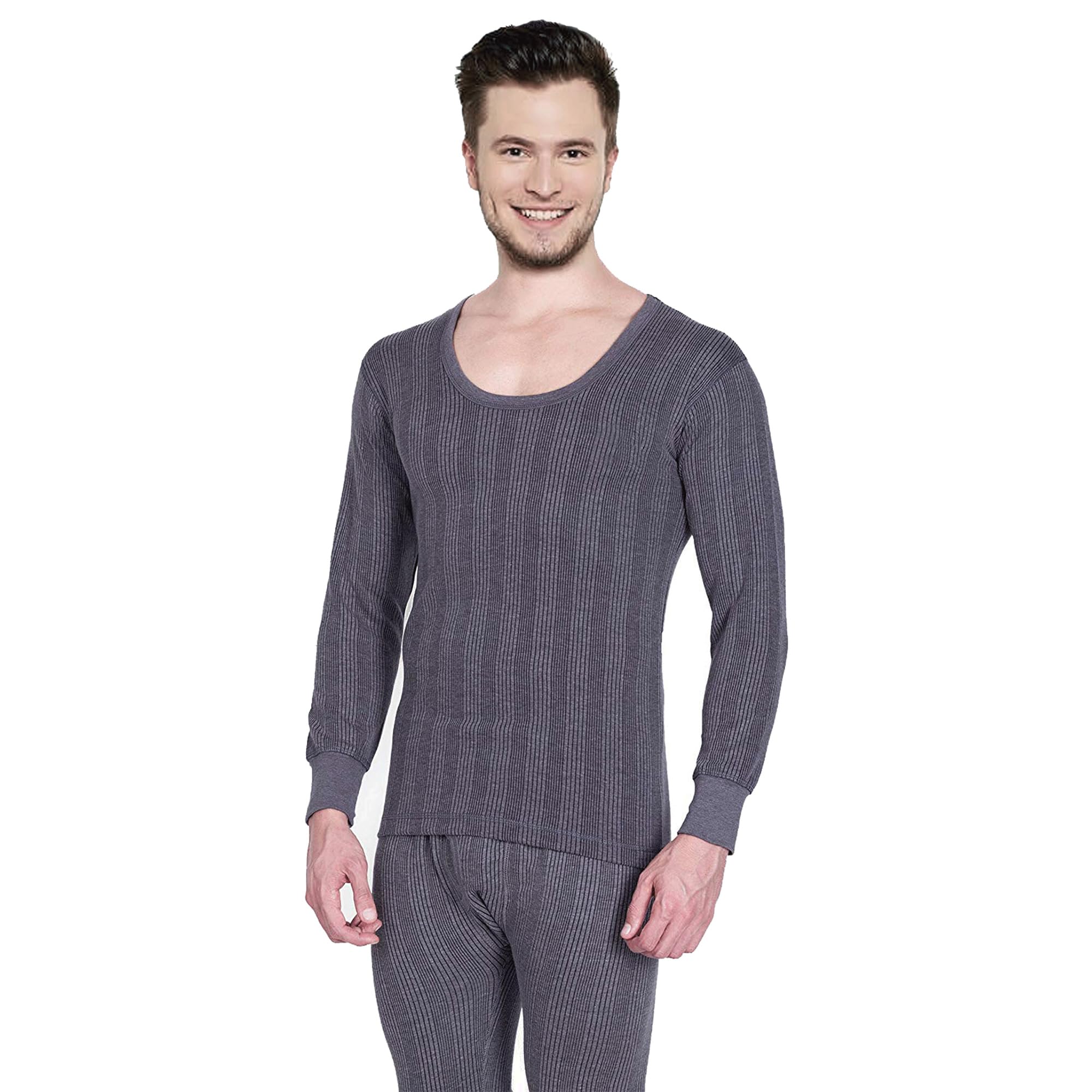 Men Cotton Full Sleeves Thermal Vest Top-image-43
