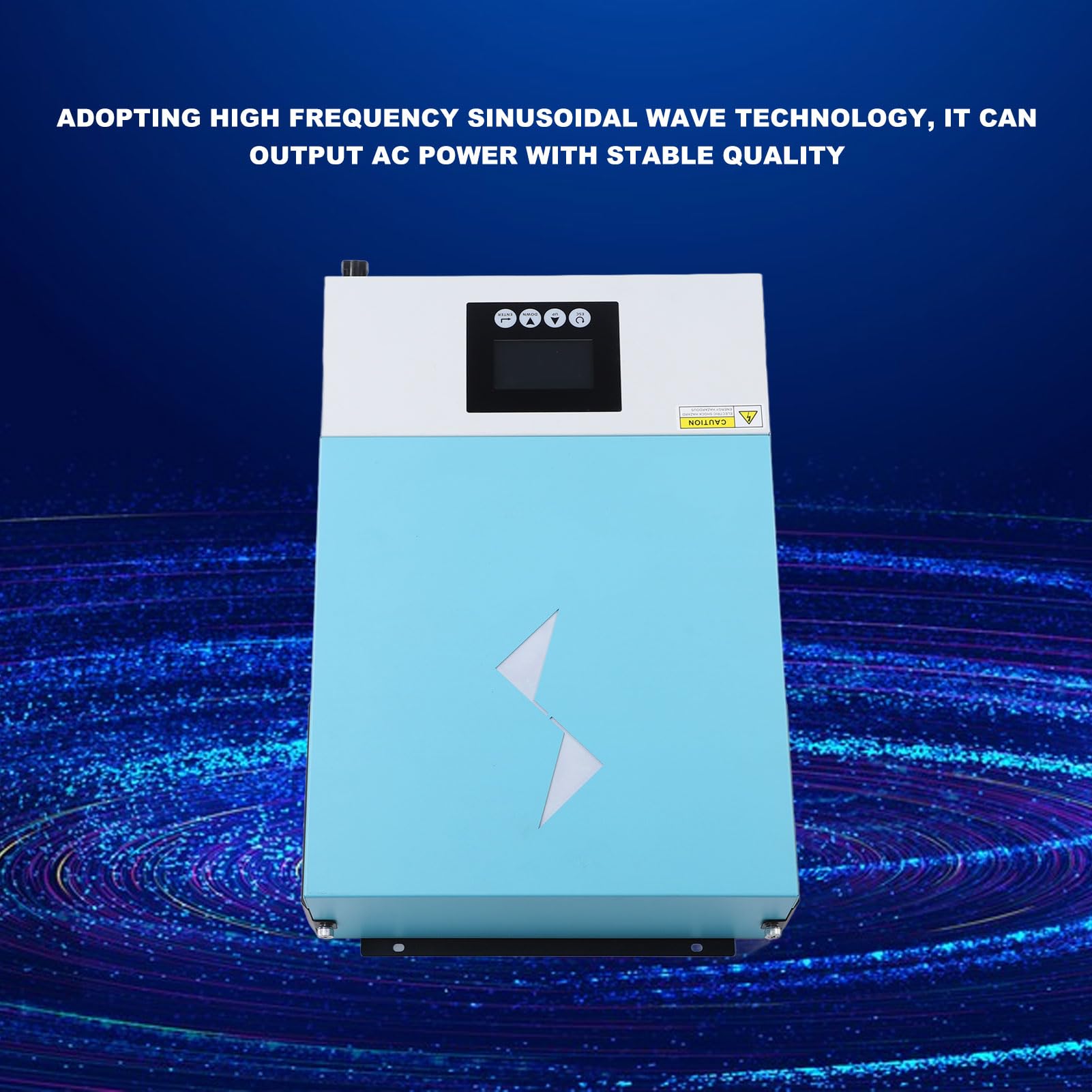 Controller Inverter a Onda Sinusoidale Ad Alta Frequenza da 6,2 KW Efficiente Alimentatore CA per Case e Scuole Alluminio