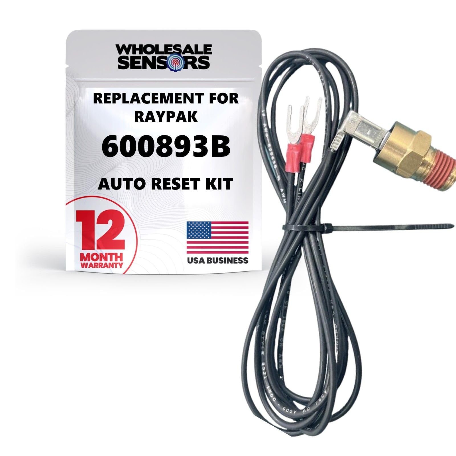 Wholesale Sensors Replacement for Raypak 600893B High Limit 140F Auto Reset Kit 12 Month Warranty-picture-30