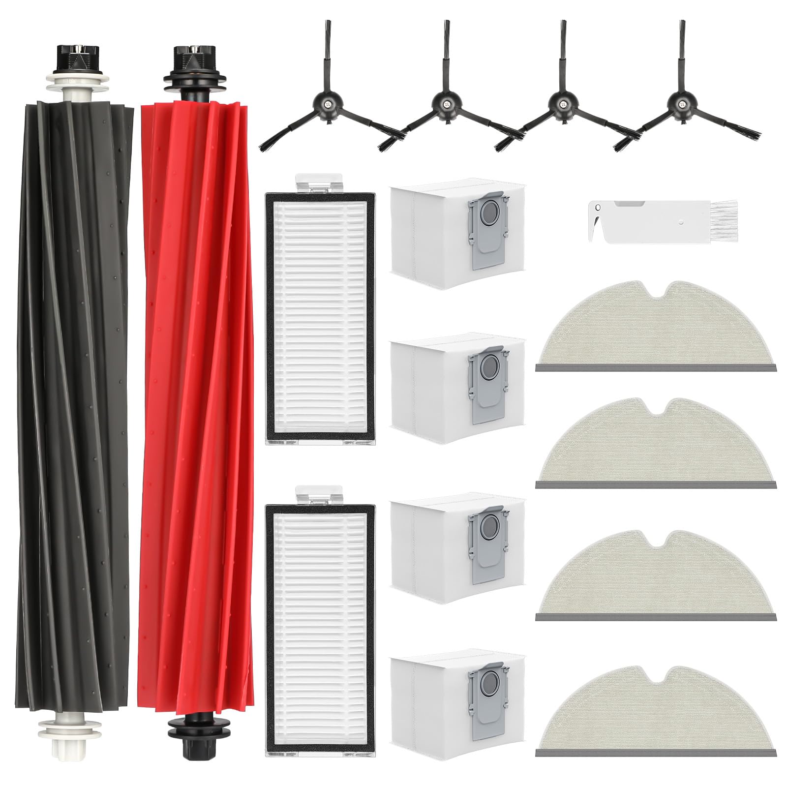 Pour Pièces de Rechange pour Aspirateur pour Q8 Max/Q8 Max+/Q8 , Q5 Pro/Q5 Pro+/Q5