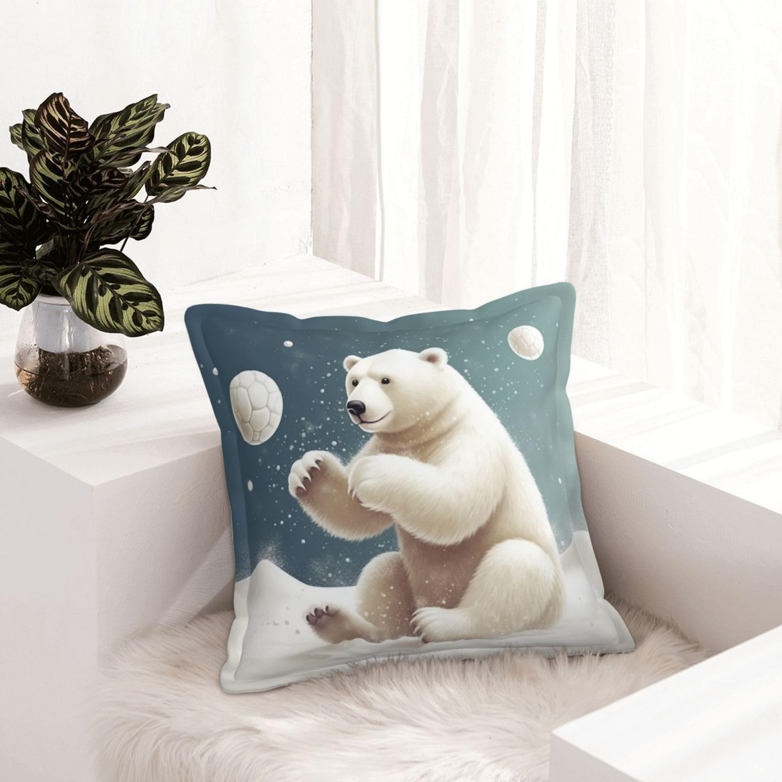 Housses de coussin canapé similicuir pour renouveler décoration salon