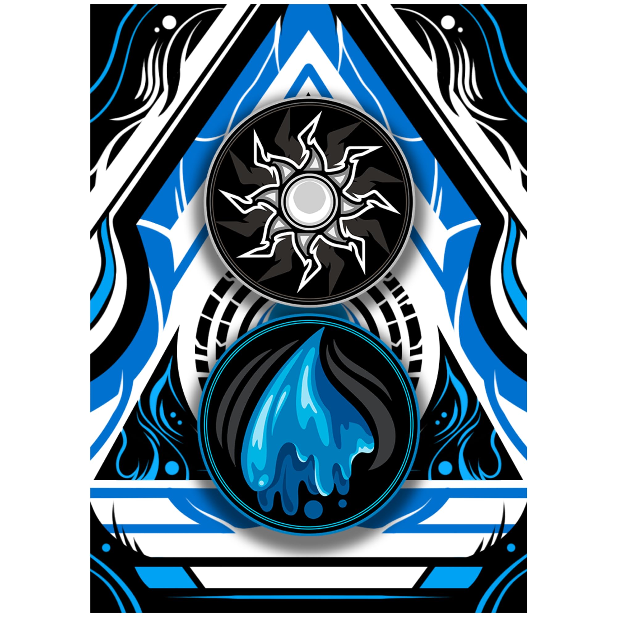 unoa 【Arabesque  blue】Sleeve design unoa 【Arabesque blue】Sleeve design unoa 【Arabesque blue