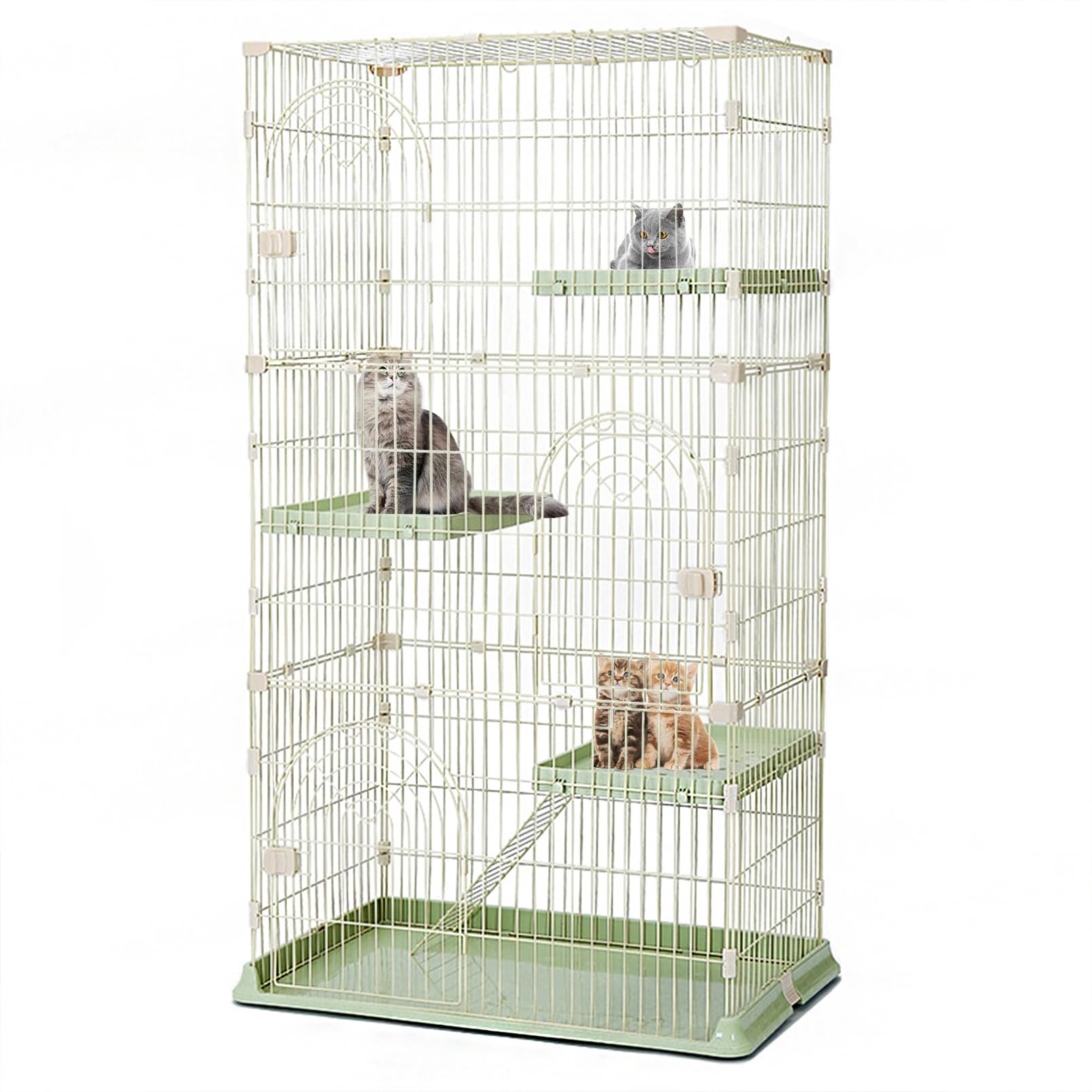 Hamiledyi 52 Inch Cat Cage