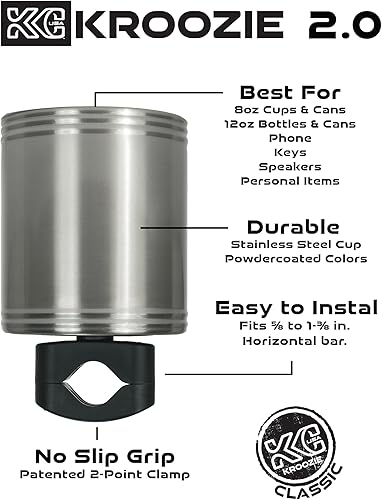 Miniatura 4 de Kroozie Kroozercups 2.0 - Portavasos para bicicleta