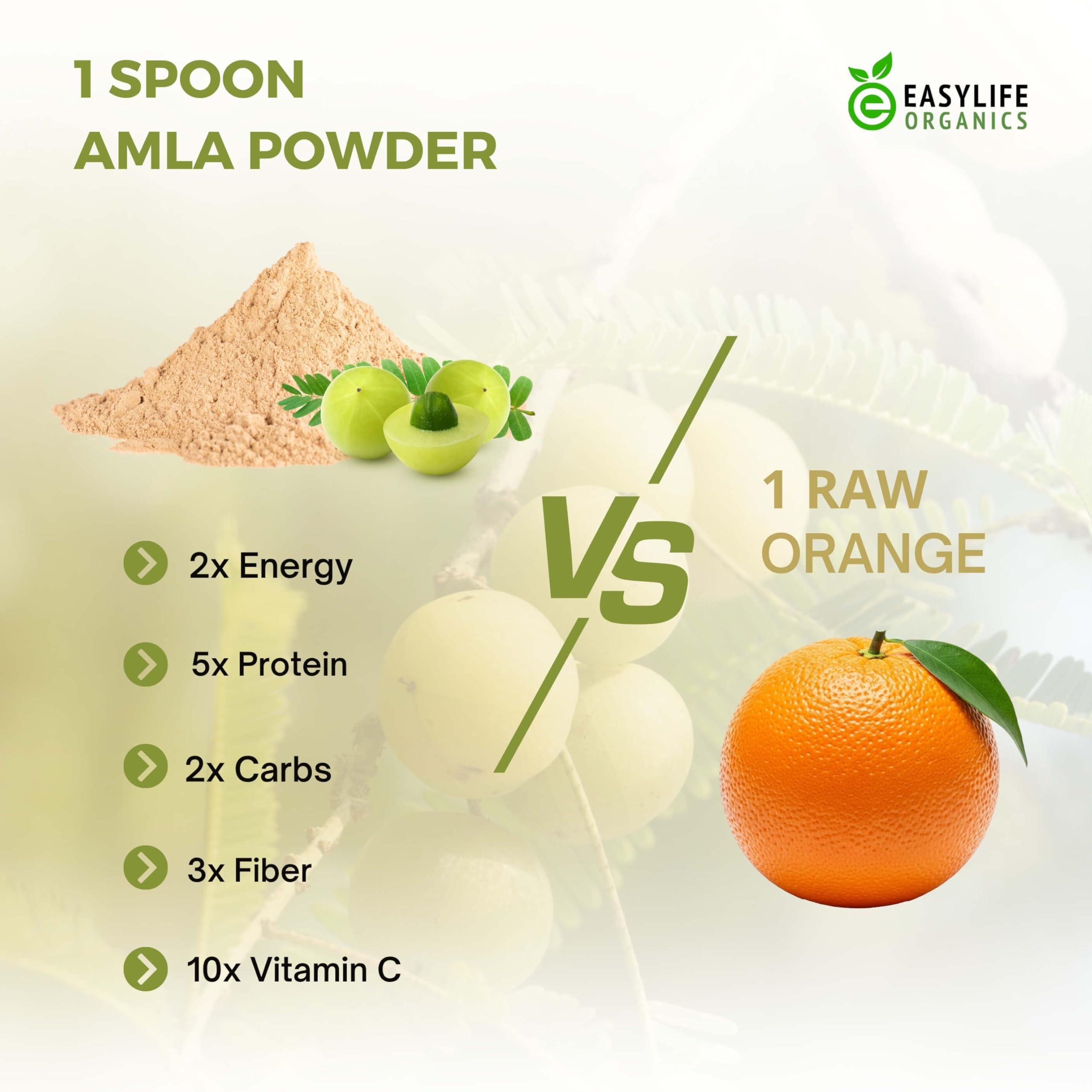 Amla Powder for Eating | Premium Seedless Indian Gooseberry Powder | Food Grade | No Preservatives | Easy to Mix | Suitable for Drinks, Smoothies & DIY Hair Care | 200g — Amazon image 5
