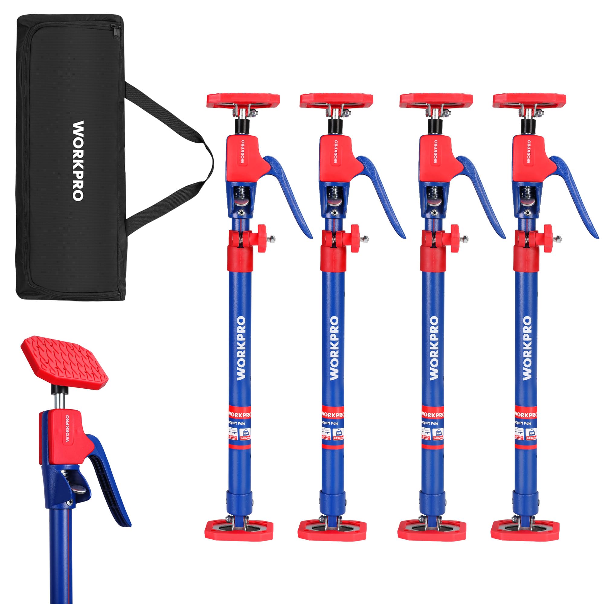 Amazon.com: WORKPRO Cabinet Jack Support Pole, 23-5/8