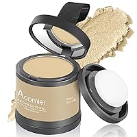 Vista 24 de Acomler Color de Cabello en Polvo de Sombra para Retoque Instantáneo de Raíces, Cobertura de Raíces, Marrón Oscuro para Cabello Ralo, Cobertura