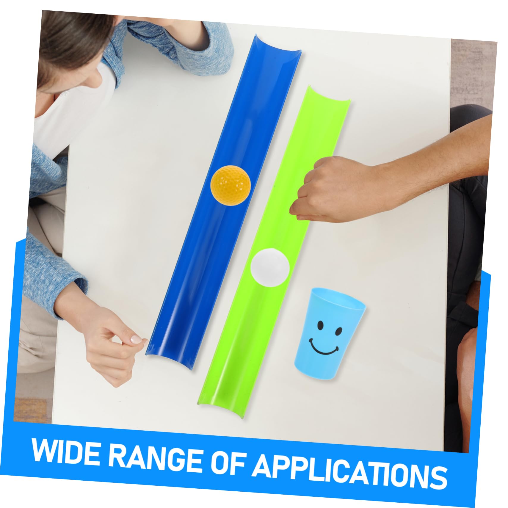 iplusmile Giochi di Stabilità in Plastica, Set 1, per Attività di Gruppo e Team Building, Resistente, per Field Day e Compleanni Stile Casuale