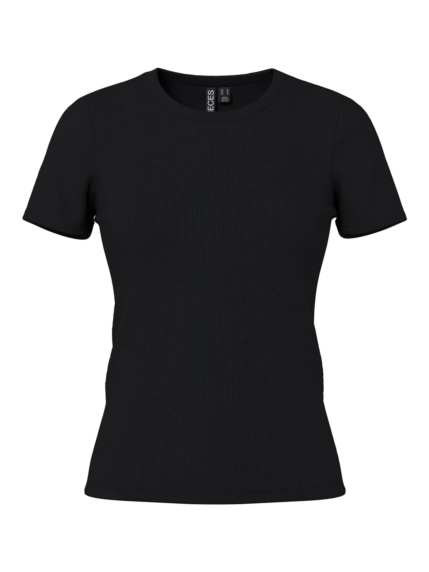 Pcmay SS Tee Noos Bc, Black, XL