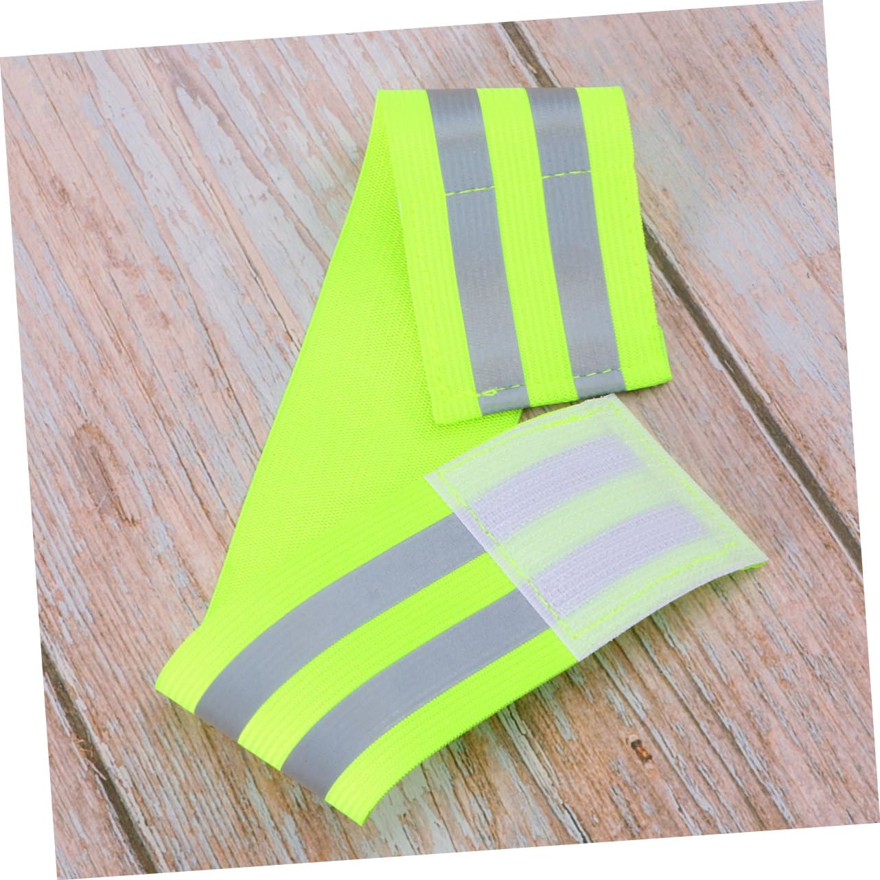 Sosoport Bandes réfléchissantes Bande réfléchissante Confortable Bracelet réfléchissant Bracelet reflechissant etendoir Running Bandes de Cheville réfléchissantes Green