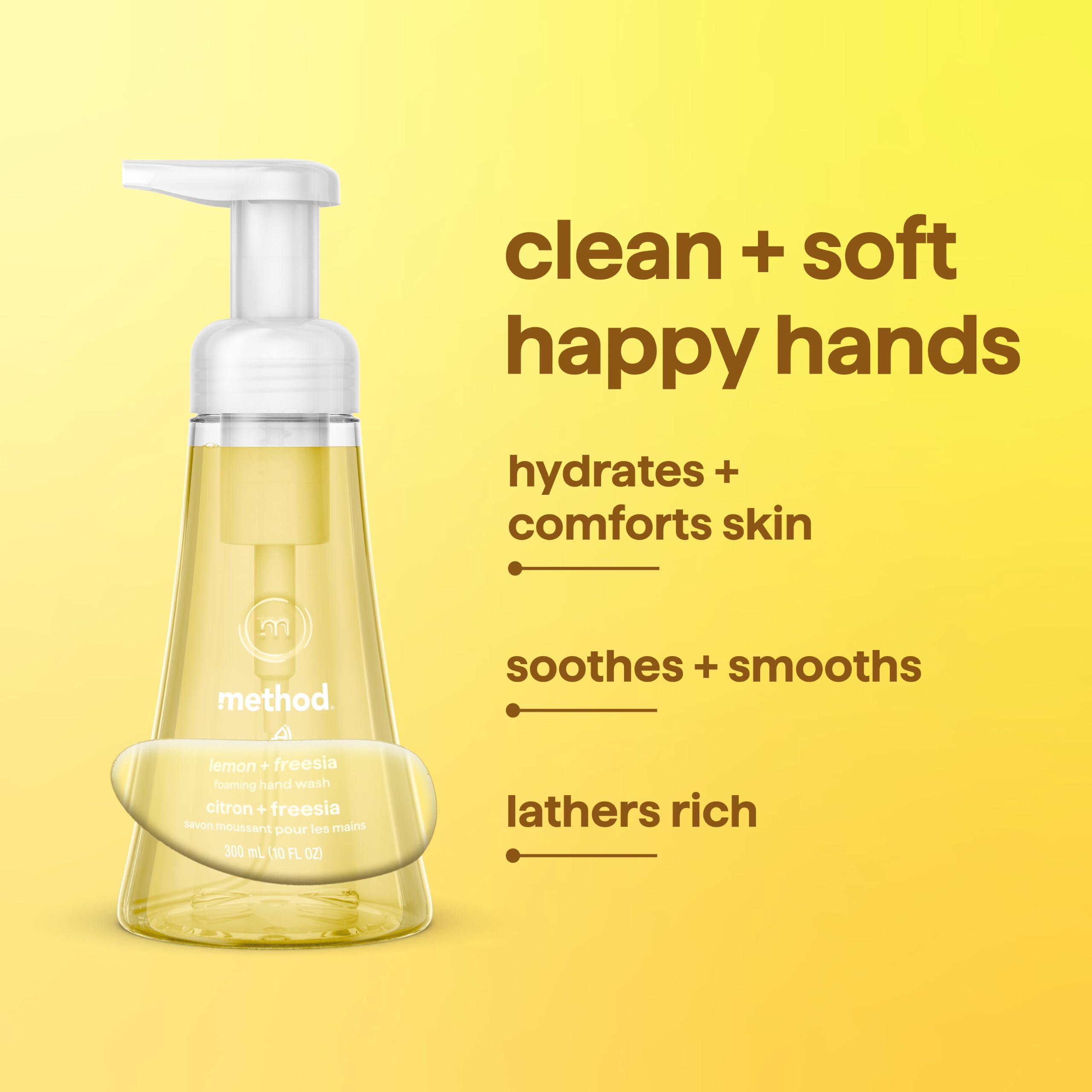 Method Foaming Hand Wash - Lemon + Freesia (3 Pack) -6