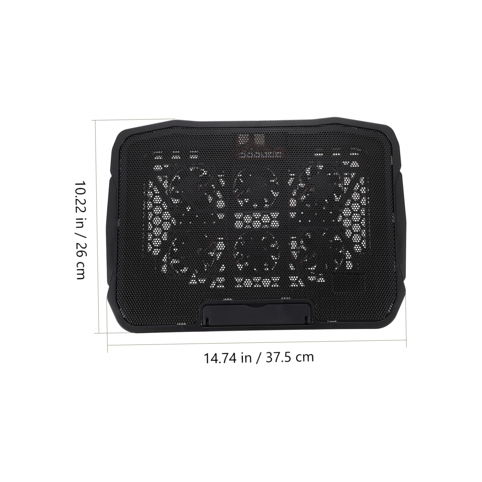 LABRIMP 1 Pieza Soporte para Laptop con Disipador de Base Antideslizante y Diseño de Doble USB para Oficina y Estudiantes