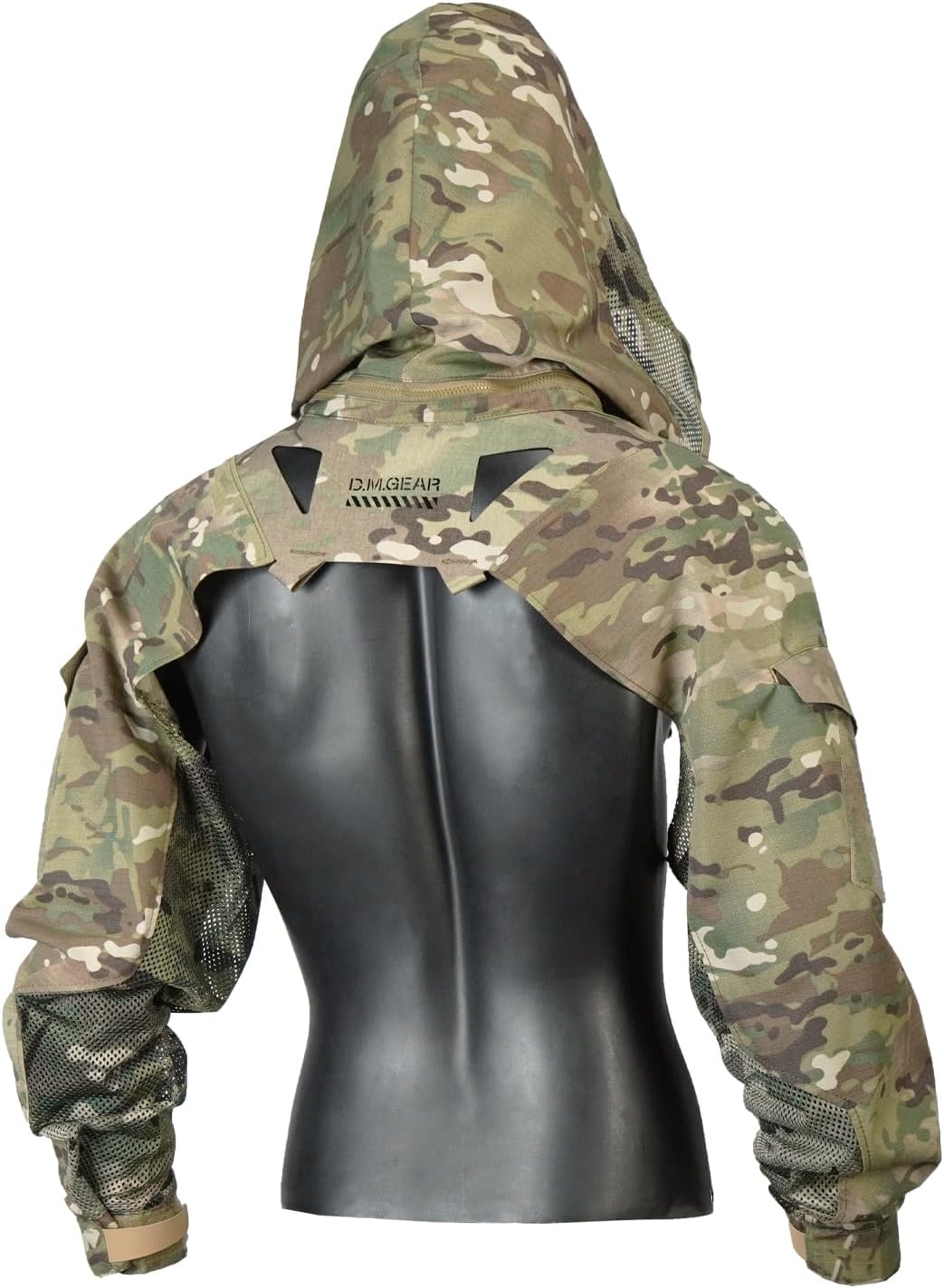 DMGEAR メンズタクティカルジャケット テクニカルコンバットロングスリーブシャツ 軽量通気性アウトドア用