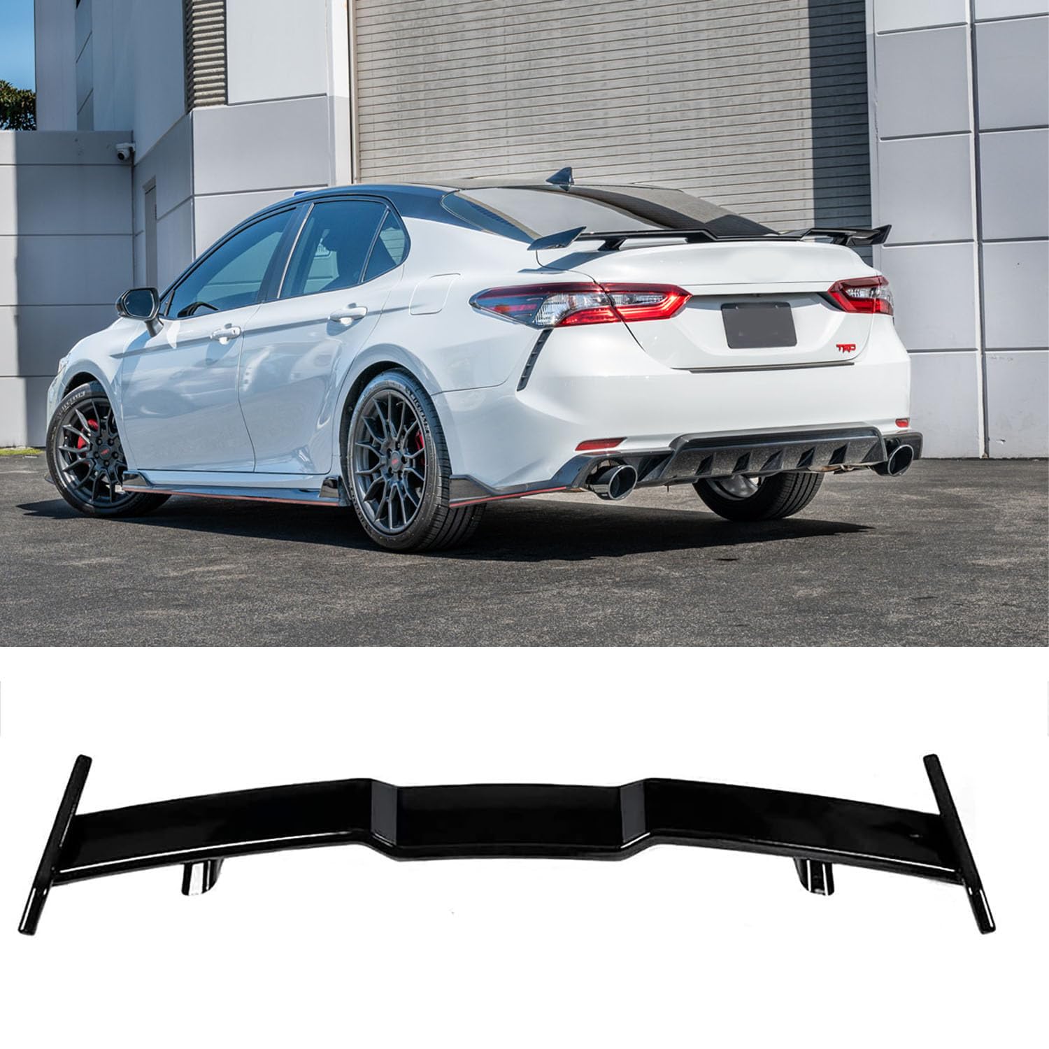 Amazon.com: PAISEN Rear Trunk Spoiler Compatible with 2018-2024