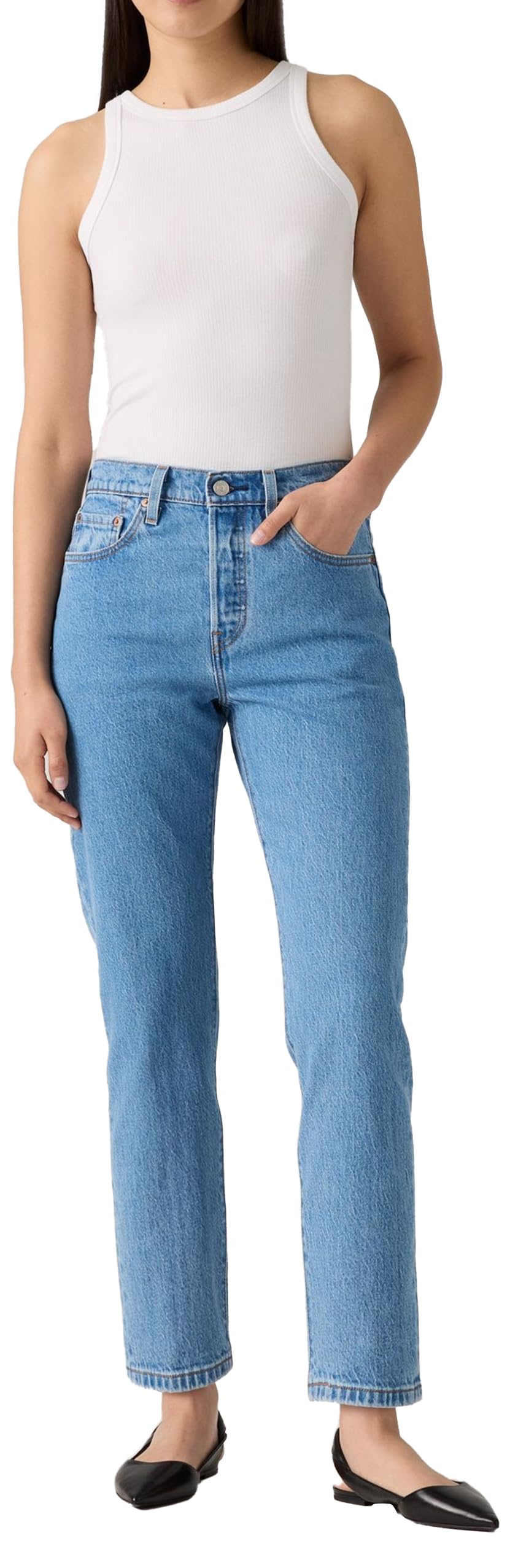 Levi's Women's 501 Crop Jeans, Great Story, 31W / 30L