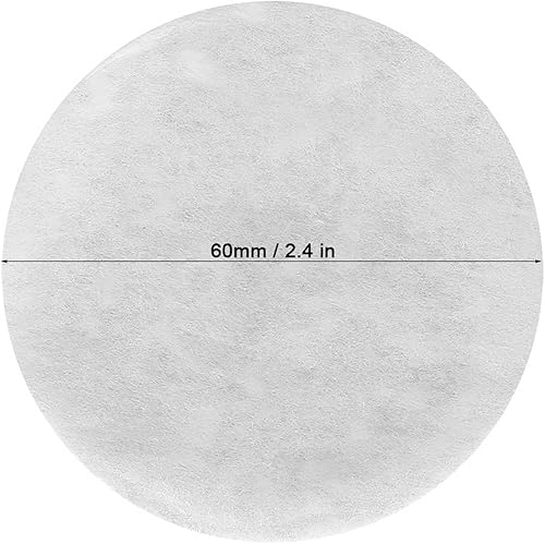 Miniatura 4 de Filtros de café, Filtros de Papel de 2.362 in Redondo Cafetera Filtros Seguro Moka Pot Filtro Sin Blanquear Papel Resistencia al Calor para Café