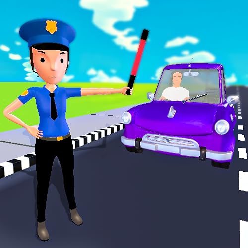 US Border Police Officer - Cop Car Chase City Police Duty Games 2026