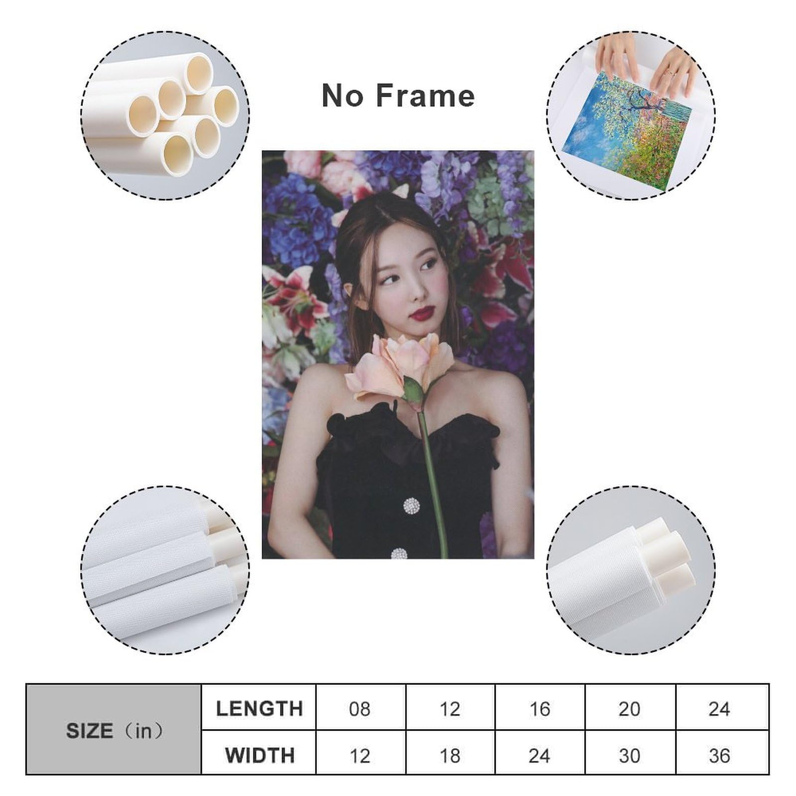 TV Anime Princess to Watch-kun 01 Group Design [Scene Illustration] Small Case