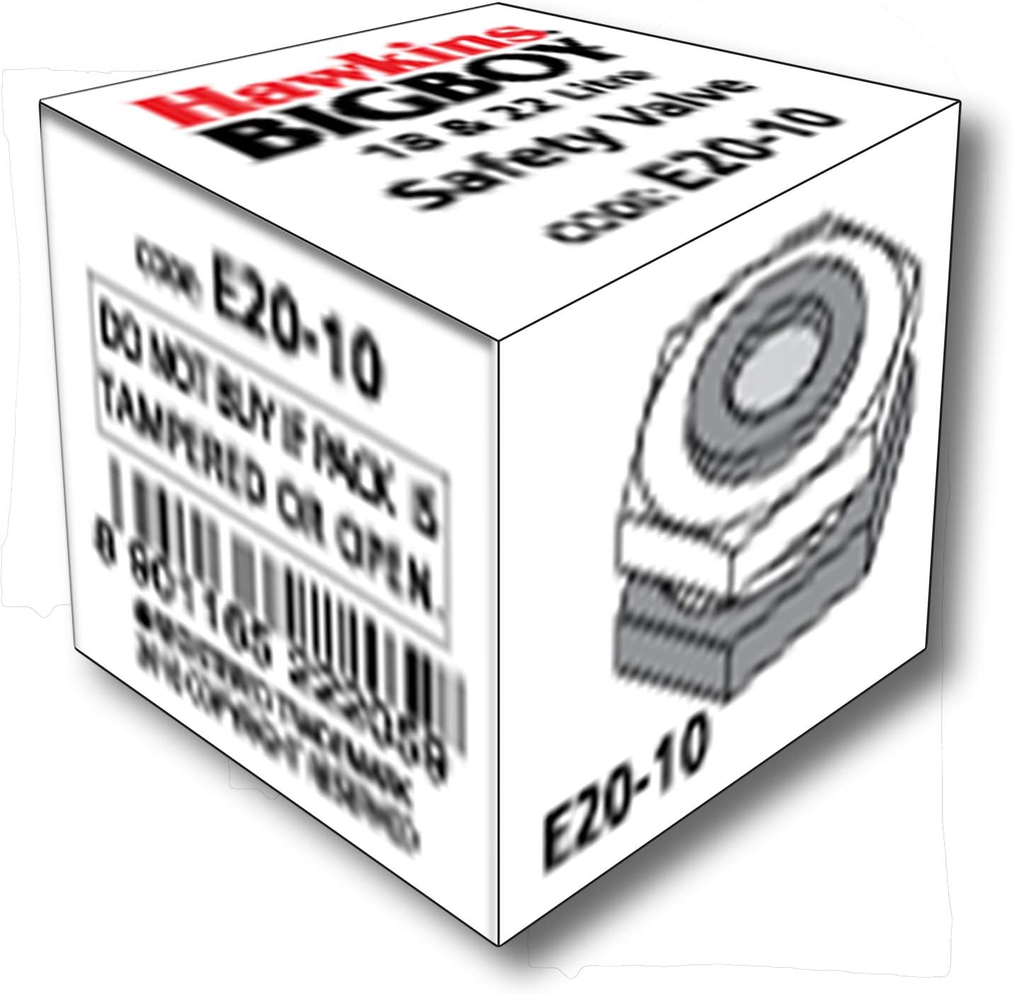 Safety Valve for 18 and 22 Litre Bigboy Pressure Cookers (E2010)