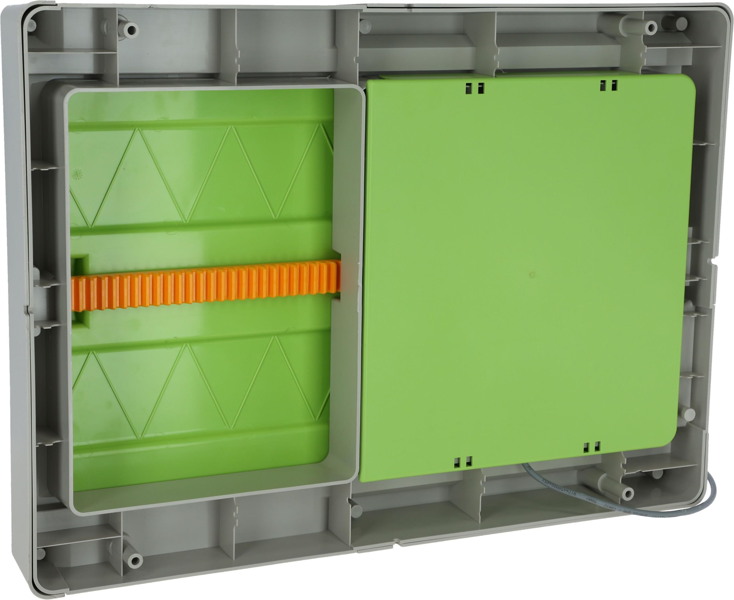 Kerbl Hobbyfarming Smartcoop Drzwi dla Kurczaków, Klapka dla Kurczaków, 57 x 7.5 x 40 cm, Plastik, Kury, Detekcja Światła Otoczenia