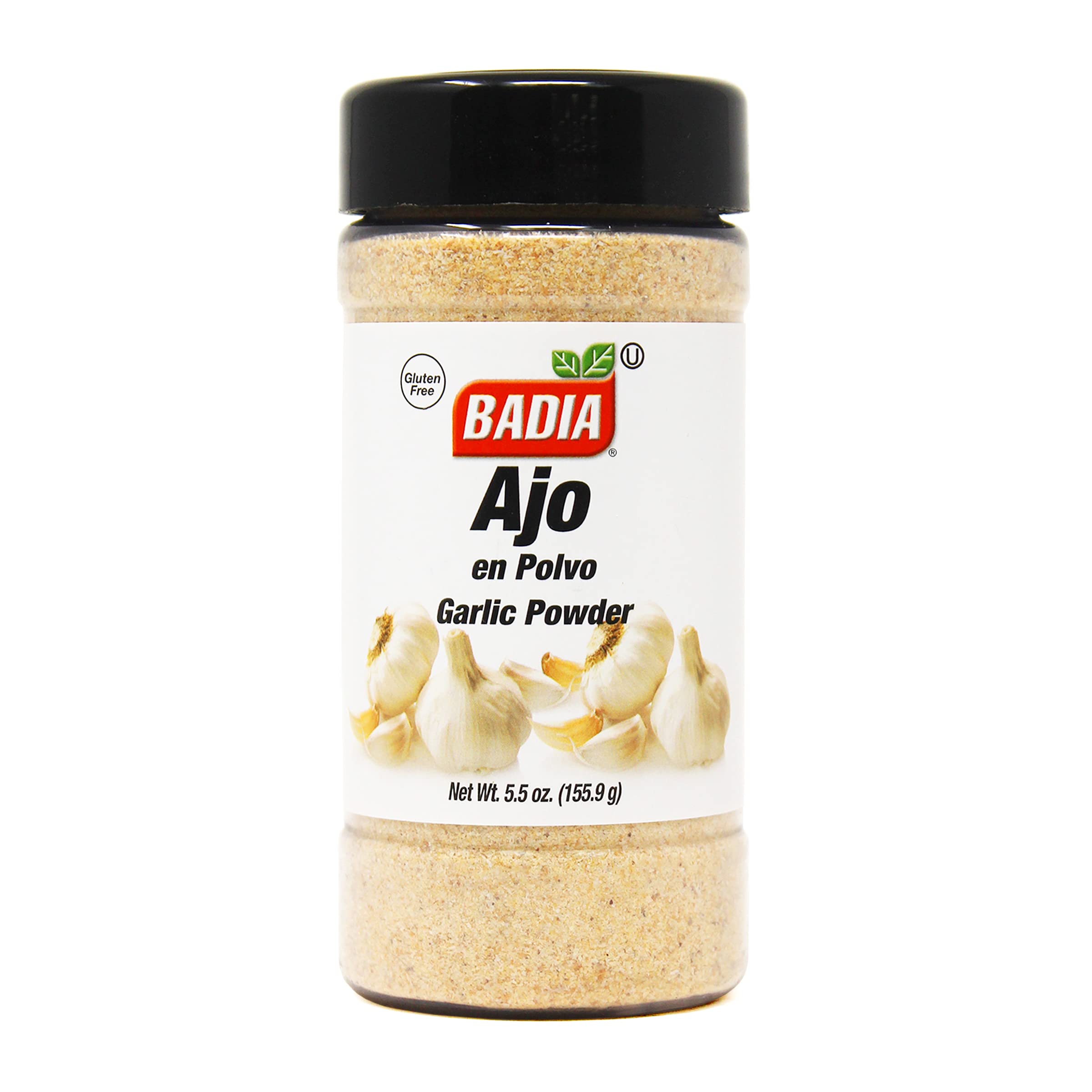 Badia Garlic Powder, 5.5 oz – Premium Garlic Powder for Cooking, Seasoning & Spice Blends, Freshly Ground and Flavorful