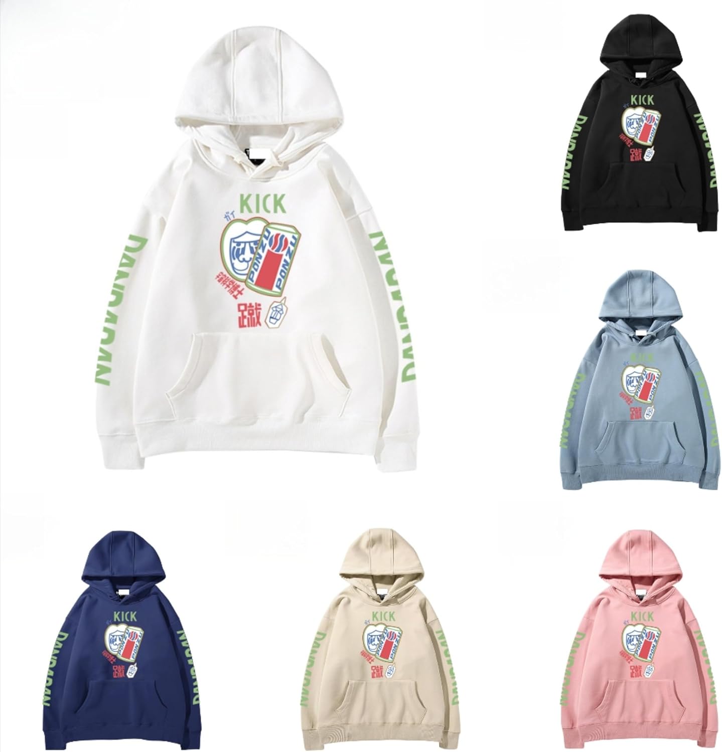 ダンダダン 長袖パーカー日常服 薄手/厚手 スウェットシャツ プルオーバー 春秋冬 柔らかい カジュアル 通勤 通学 快適な着心地の