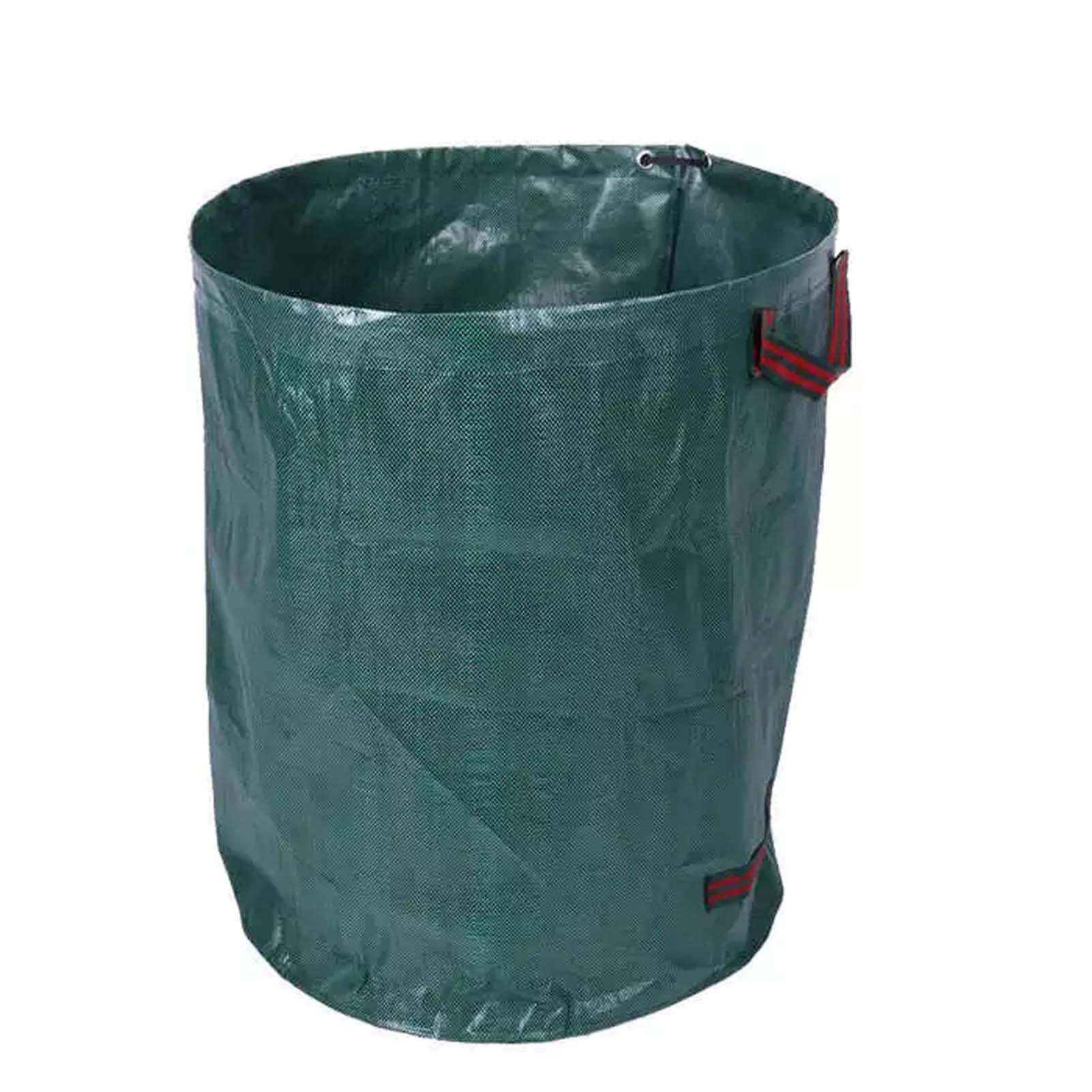 Sacchi per Rifiuti da Giardino 4Pack, Sacco da Giardino 270 Litri, Sacchi da Giardinaggio Professional, Sacco per Raccolta Foglie, Riutilizzabile