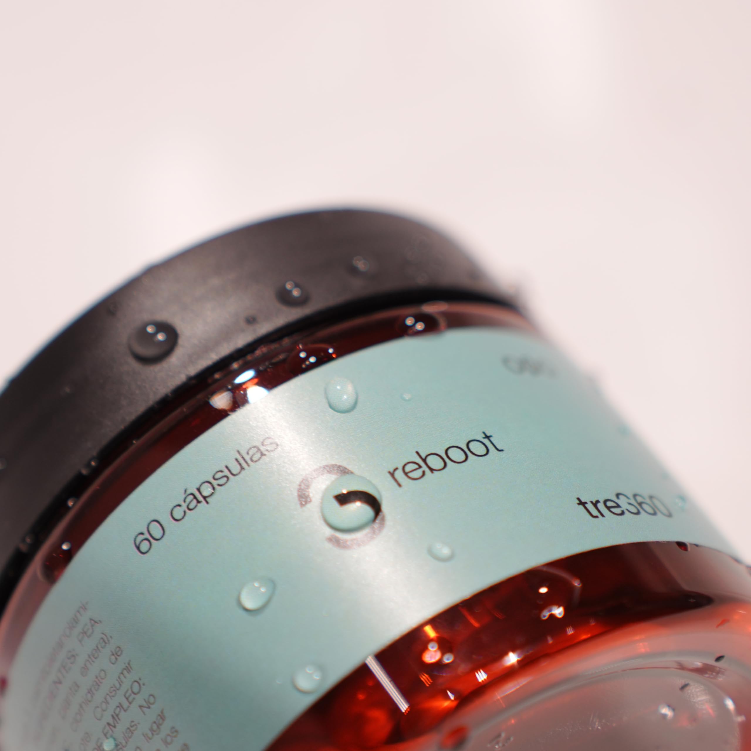 Tres60 - Reboot Complejo de Vitaminas B y Zinc – 60 Cápsulas – Con Omega 3 y Palmitoiletanolamida (PEA) – Suplemento Revitalizante para Energía, Sistema Nervioso y Reducción de Fatiga