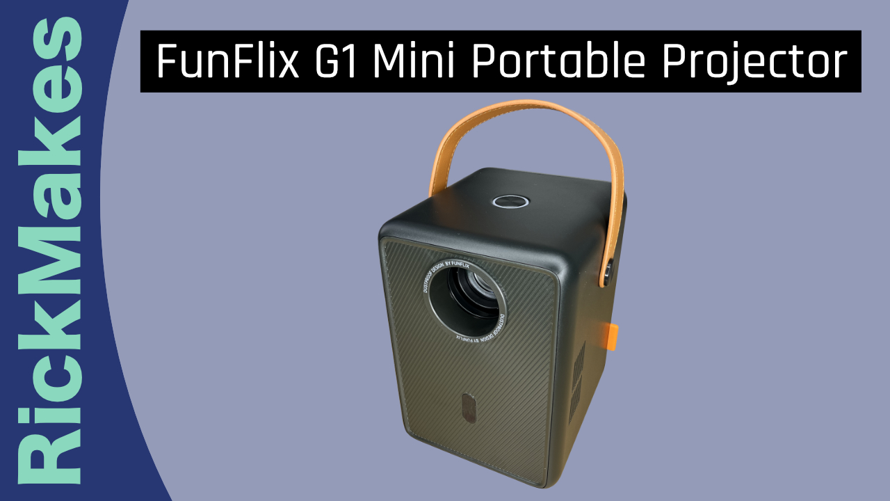 Watch FunFlix G1 Mini Portable Projector on Amazon Live