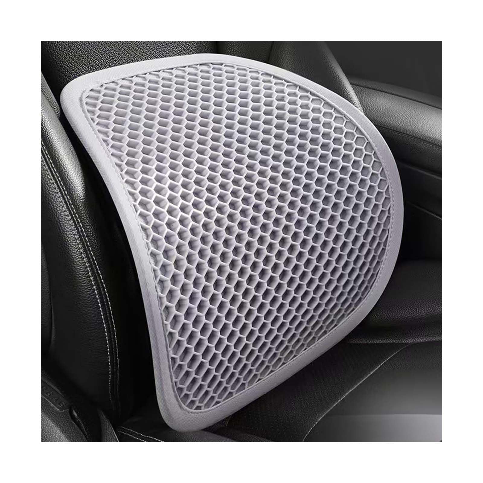 SJPJDGFC Car Lumbar Support for MG S5 EV ES5 ES34 2024-2025, Ergonomic Car Back Support with Cooling Gel Lower Back Pain Relief, for Long Driving Home & Office Use,B